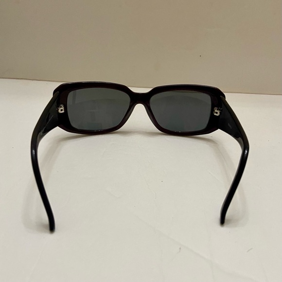 Valentino Garavani Burgundy Large Sunglasses with Case 5449S CZZ 56#16 130 - Picture 7 of 16